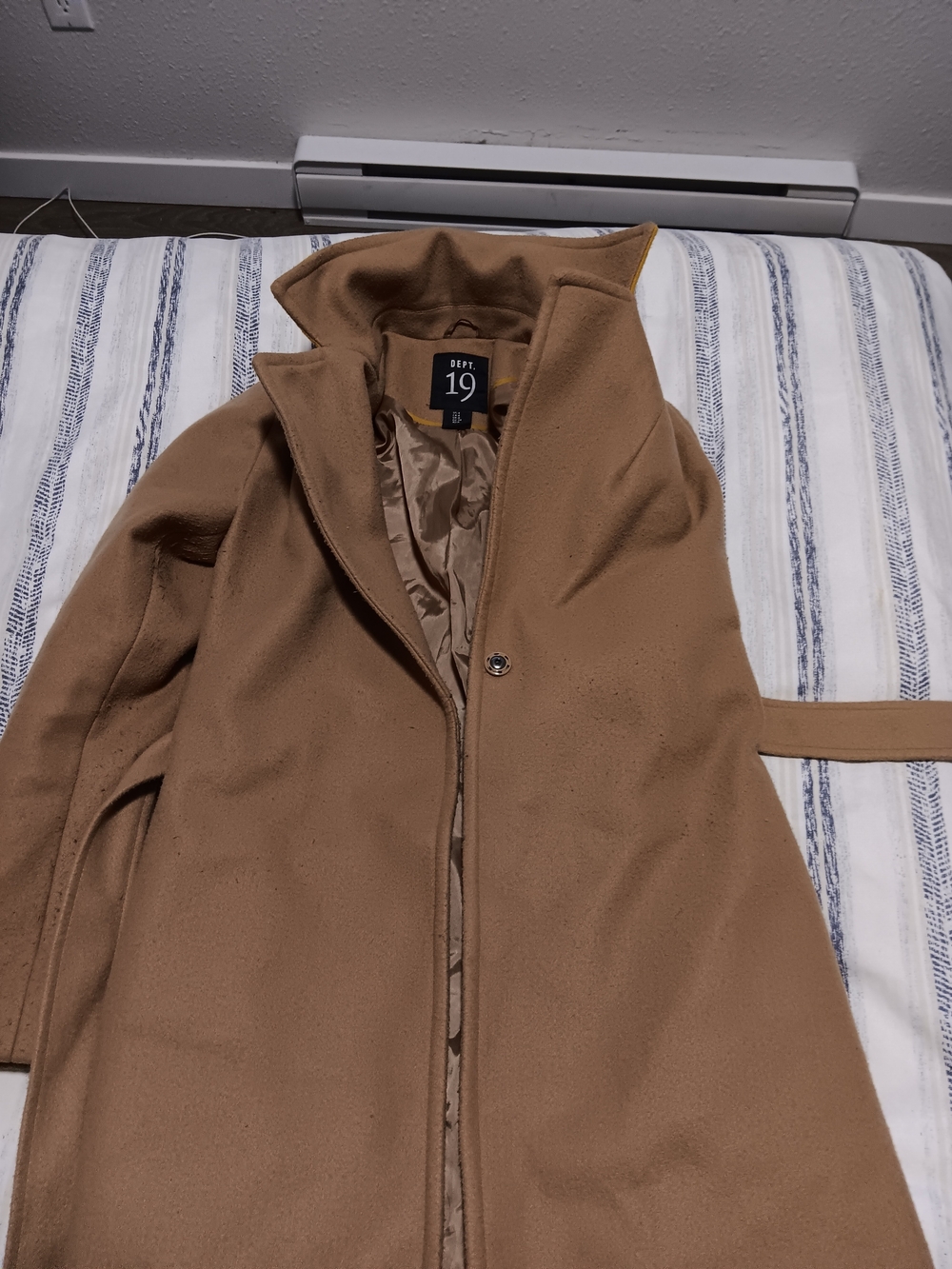 Women's Camel Trench Coat